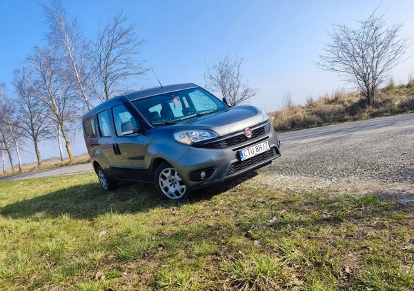 Fiat Doblo cena 39997 przebieg: 218622, rok produkcji 2016 z Tuchola małe 436